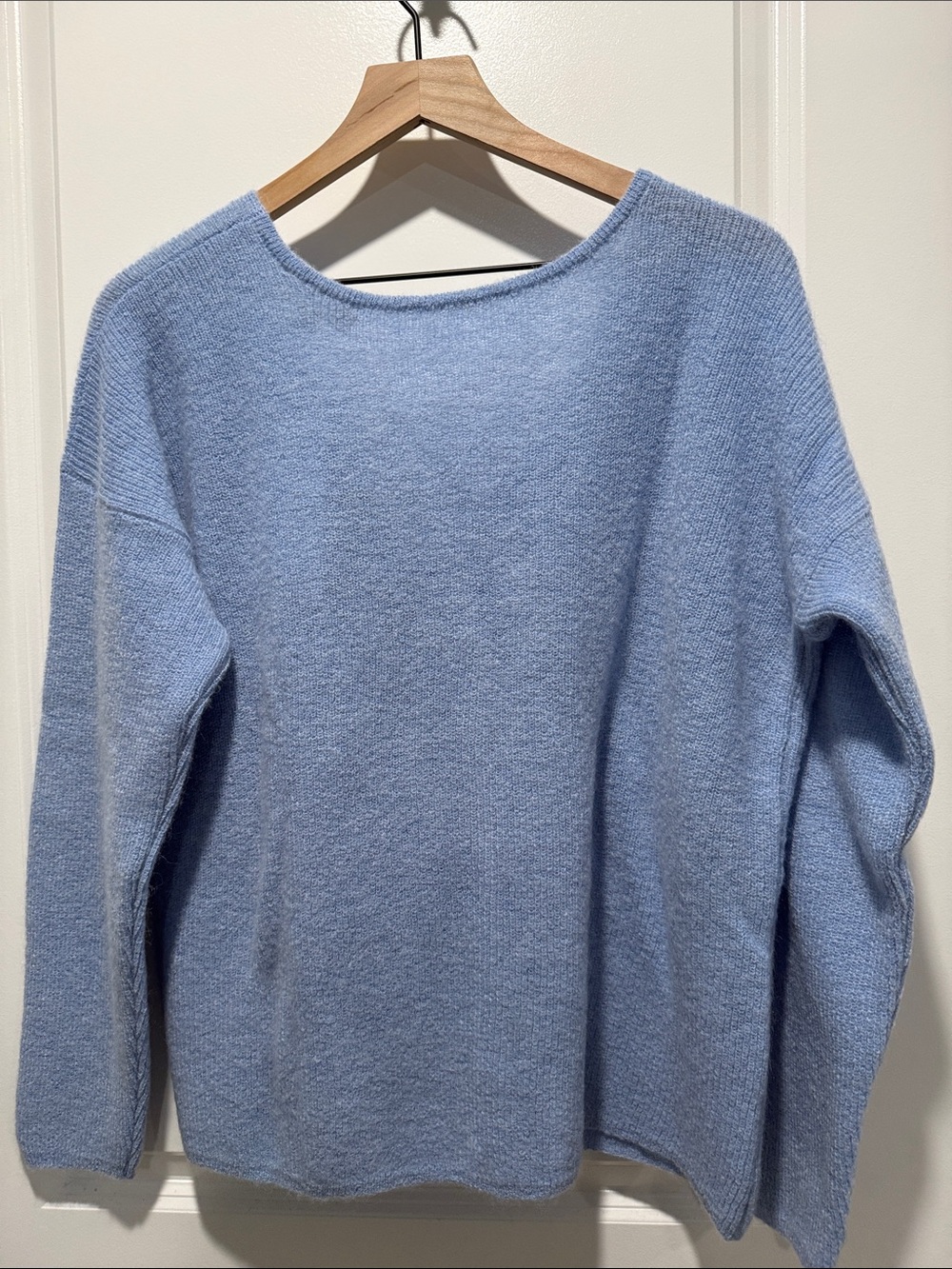 Sezane Barry Cardigan Light Blue - Size XL - Picture 2 of 5